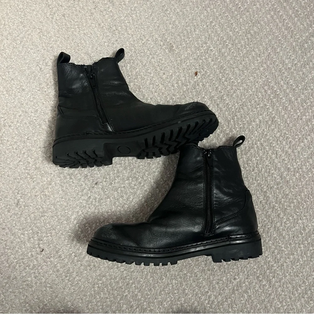 Zara Leather Boots